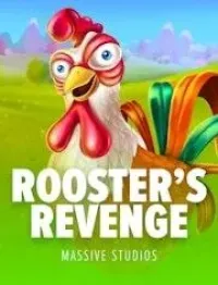 roosters revenge slot logo
