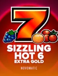 sizzling hot 6 extra gold slot logo