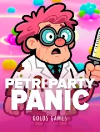 petri party panic slot logo